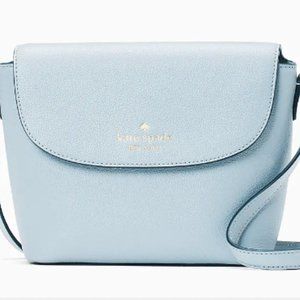 Kate Spade Emmie Flap Crossbody Frosty Sky Blue